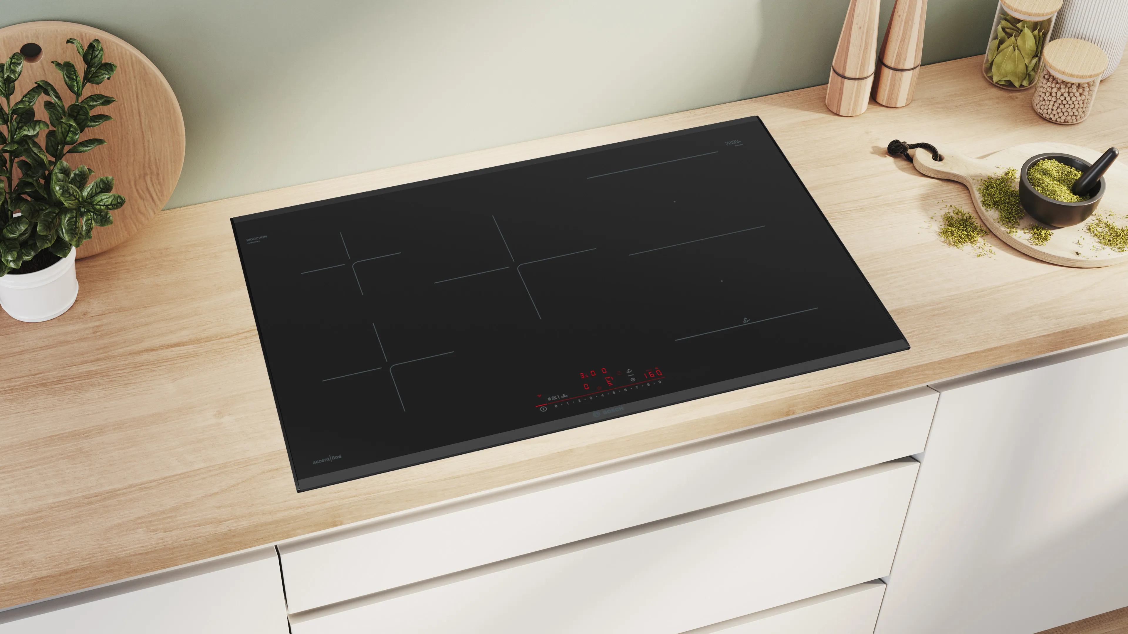 BOSCH PVW895HC1E SERIE 6 table de cuisson à induction - 80cm