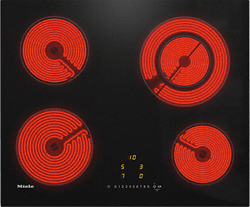MIELE KM6520FL table de cuisson vitrocéramique - 60cm