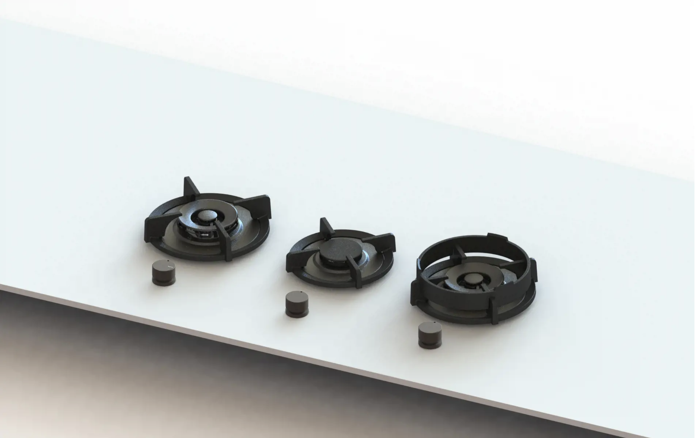NOVY 56008 table de cuisson au gaz - domino