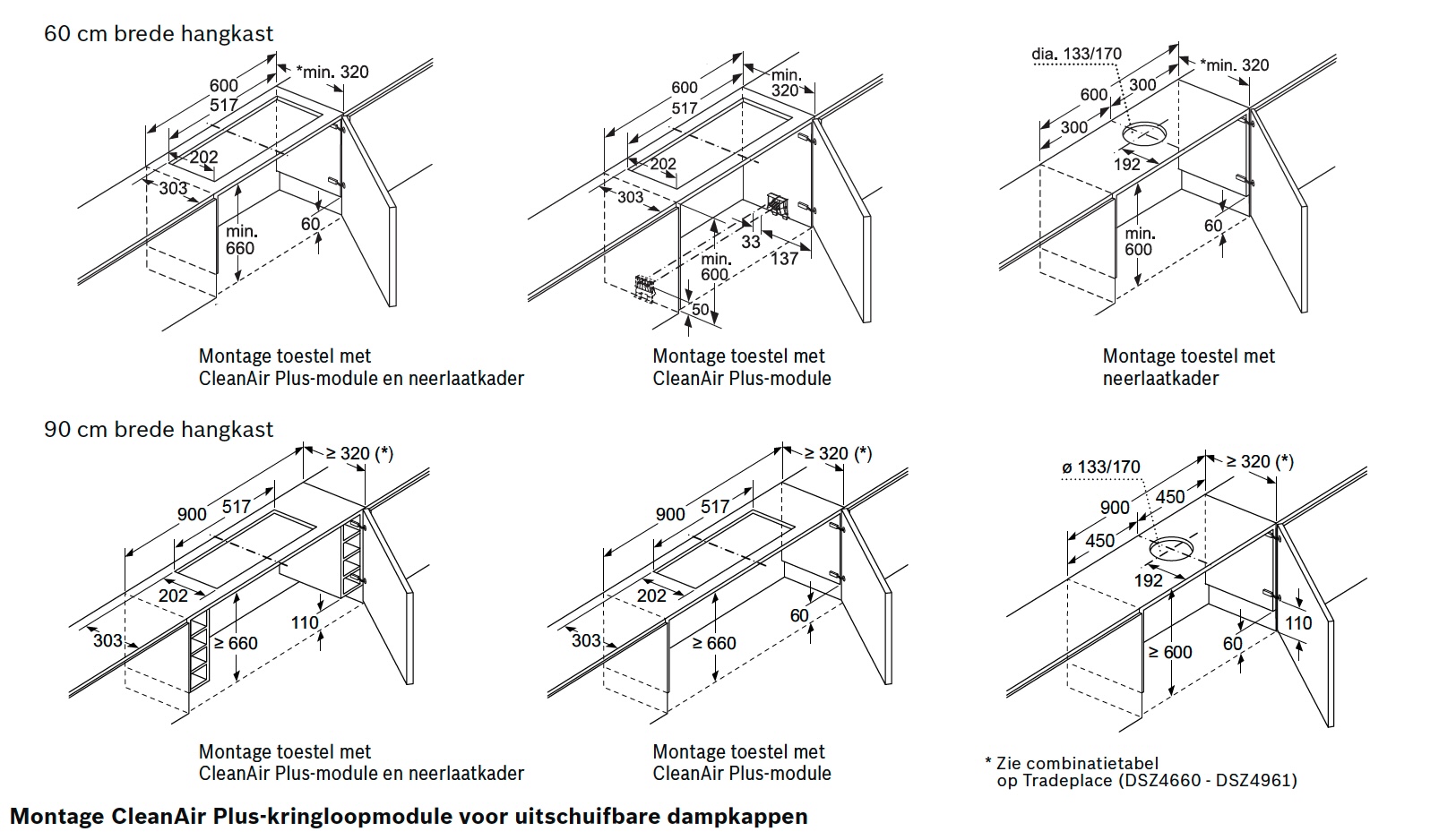 BOSCH DIZ2CX5C6 kit de recirculation