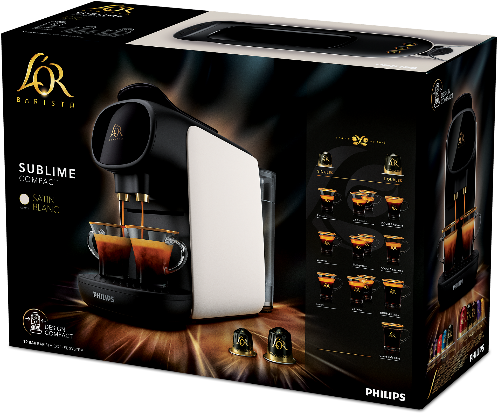 PHILIPS PDLM9012/00 machine à dosettes / capsules