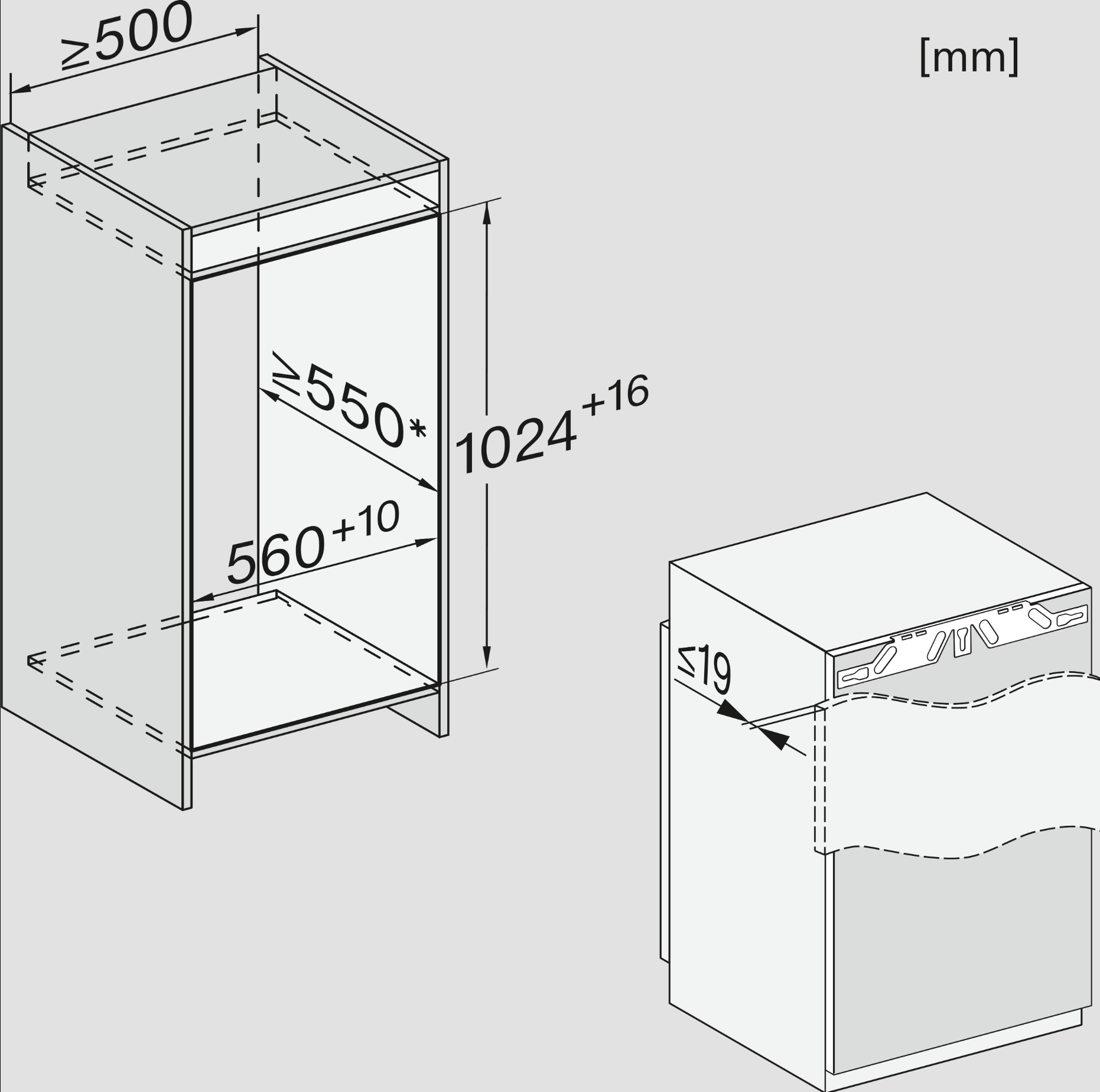 MIELE K7238D refrigérateur avec congélateur - 102cm