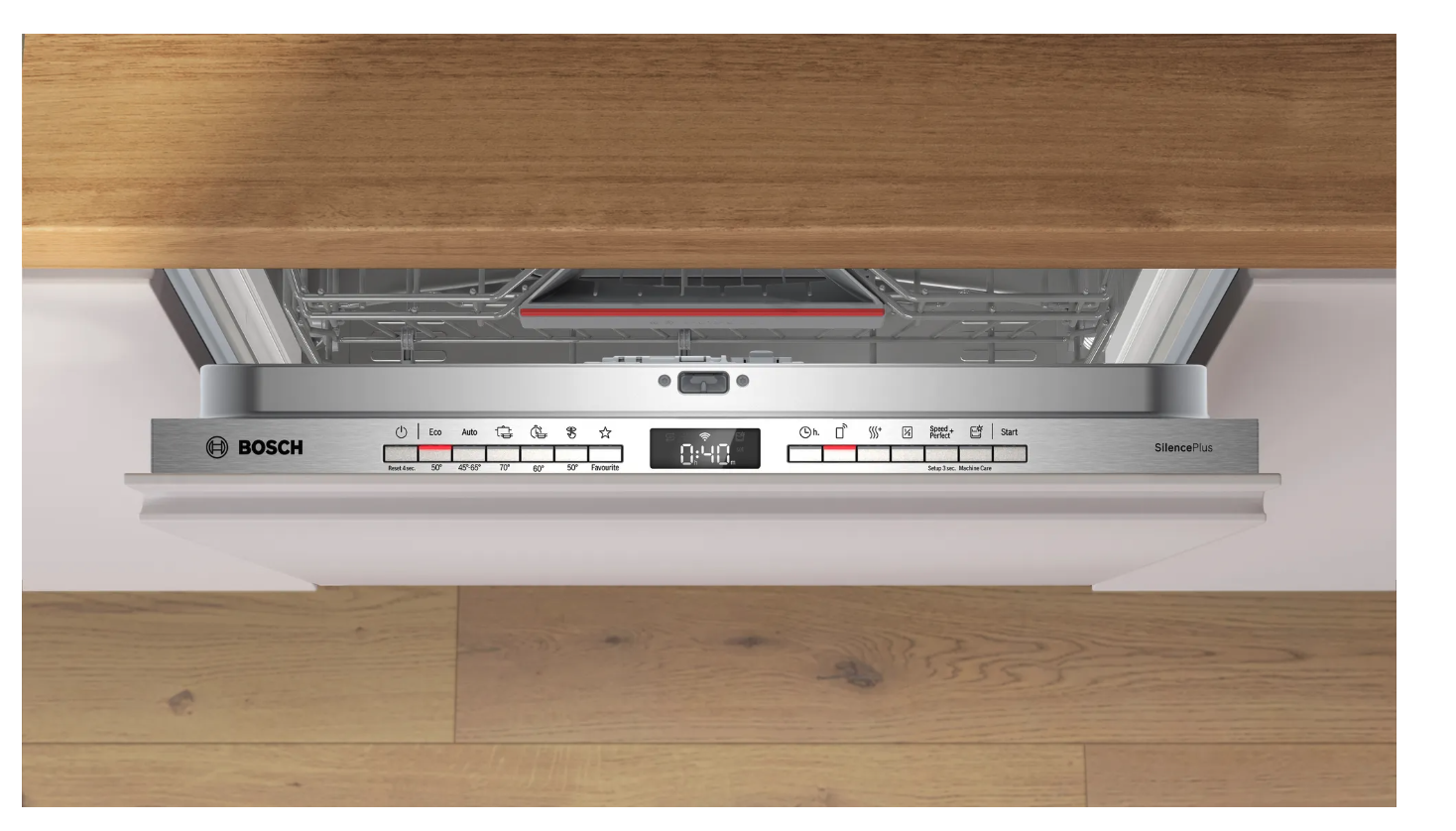 BOSCH SBH4ECX28E SERIE 4 lave-vaisselle entièrement intégrable