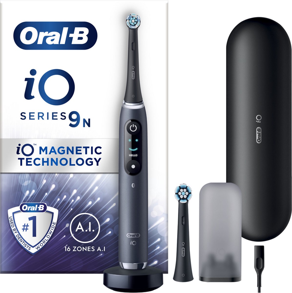 ORAL B OBIO9NBL brosse à dents électrique