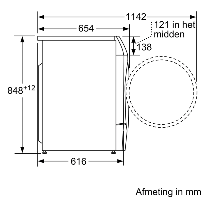 BOSCH WNC254A0BY SERIE 8 lave-linge séchant