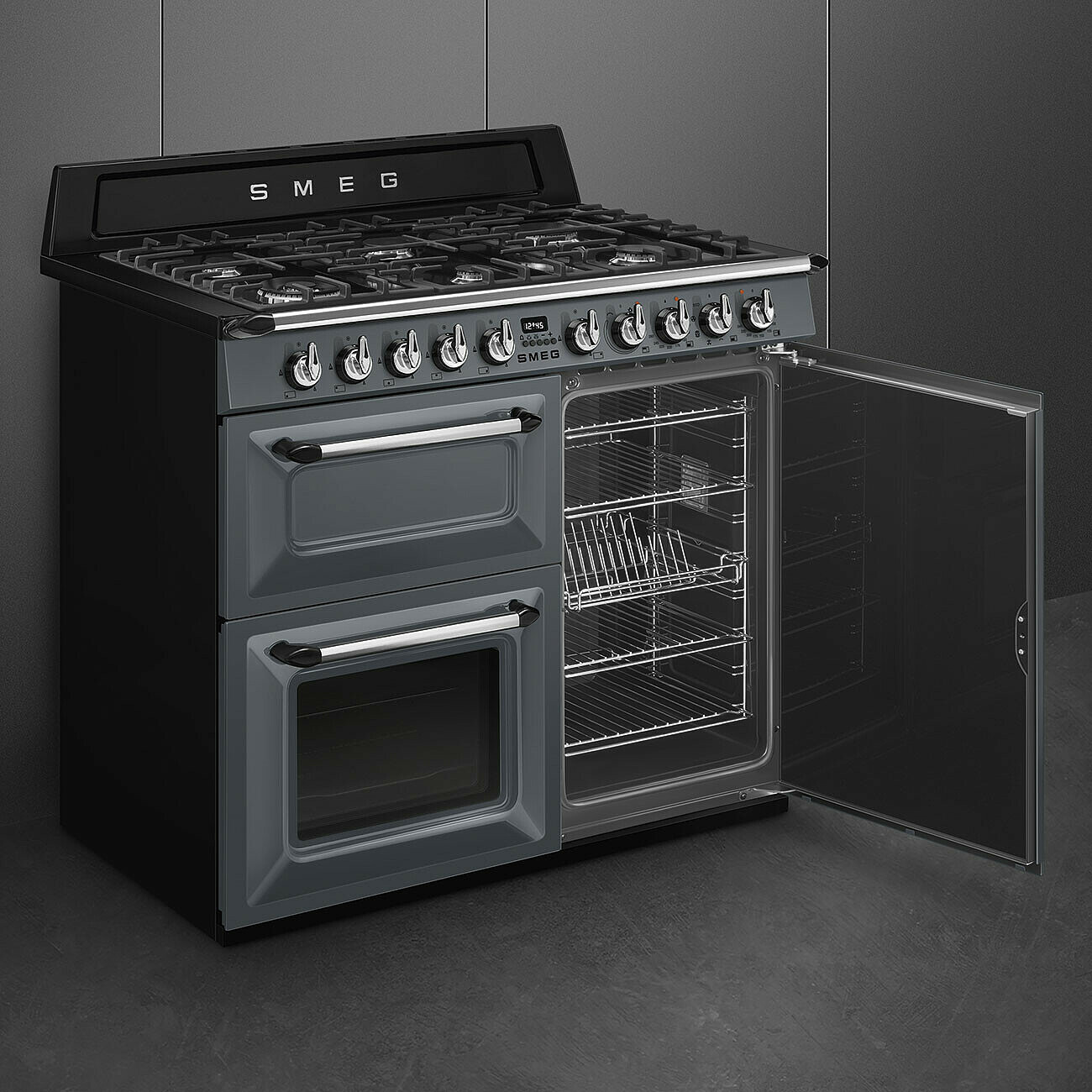 SMEG TR103GR cuisinière avec taque à gaz - 100cm