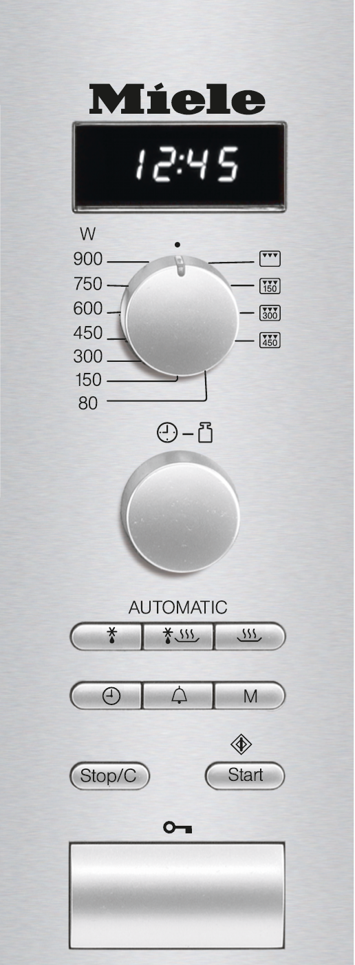 MIELE M6012CS four à micro-ondes avec grill pose-libre - 30cm