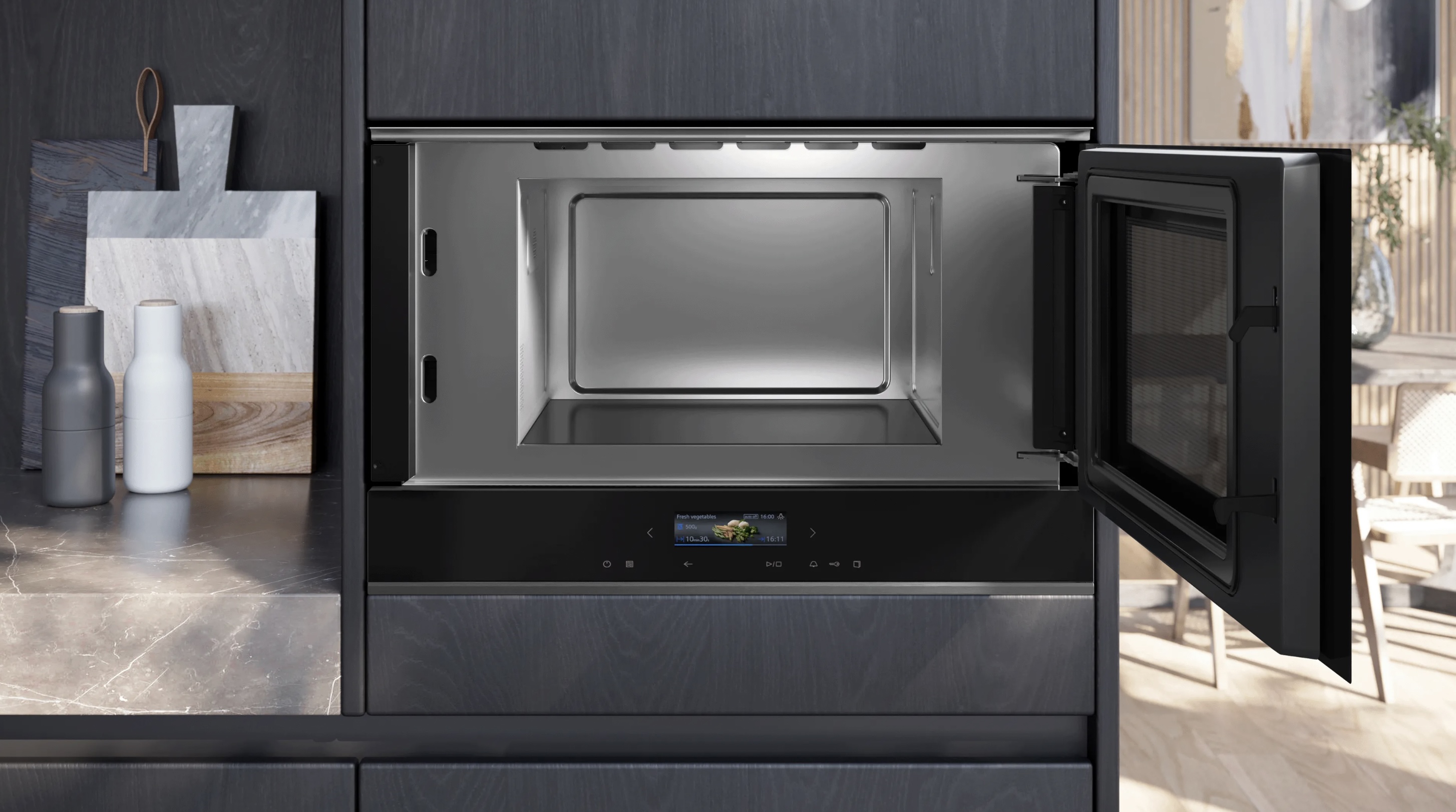 SIEMENS BF922R1B1 IQ700 four à micro-ondes - 38cm