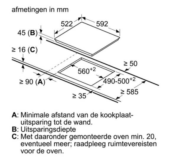 SIEMENS ET61RBFB1E IQ300 table de cuisson vitrocéramique - 60cm