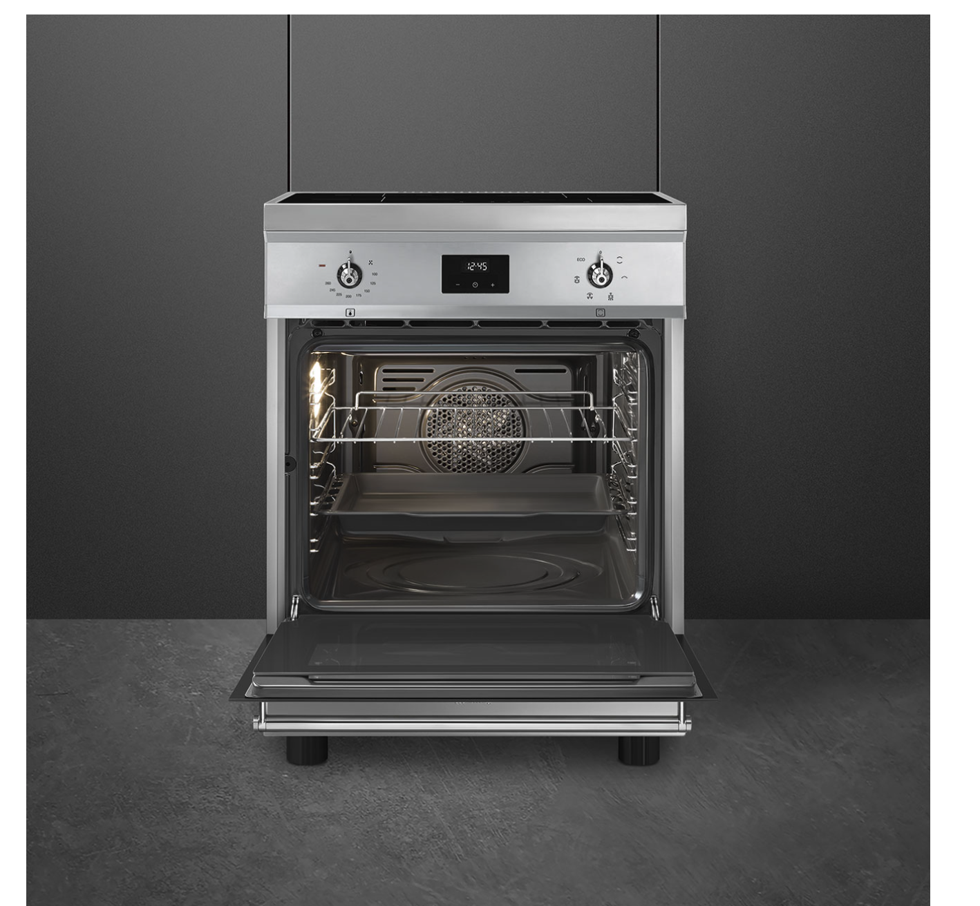 SMEG C6IMXT2 cuisinière avec taque à induction - 60cm