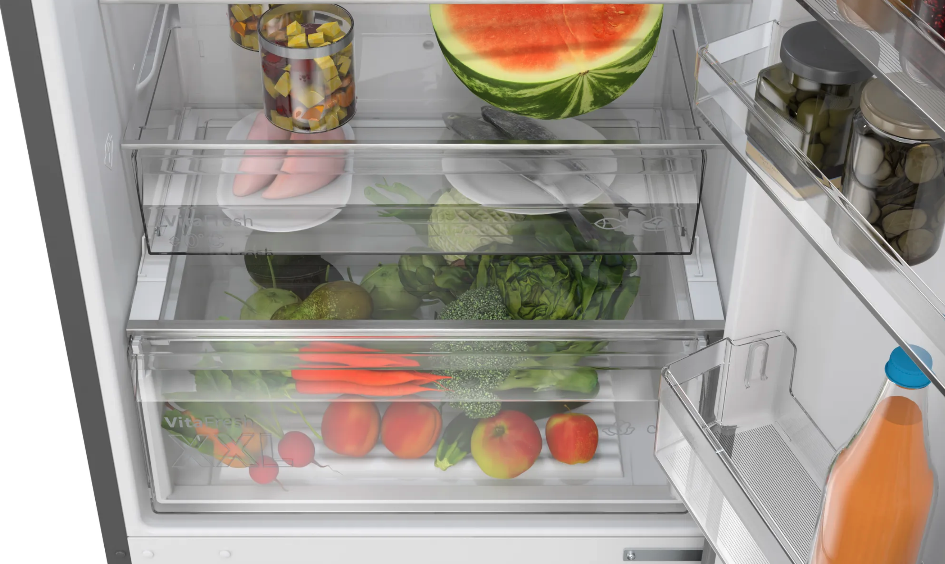 BOSCH KGN49OCAF Serie 4 combiné réfrigérateur-congélateur pose-libre - 203cm