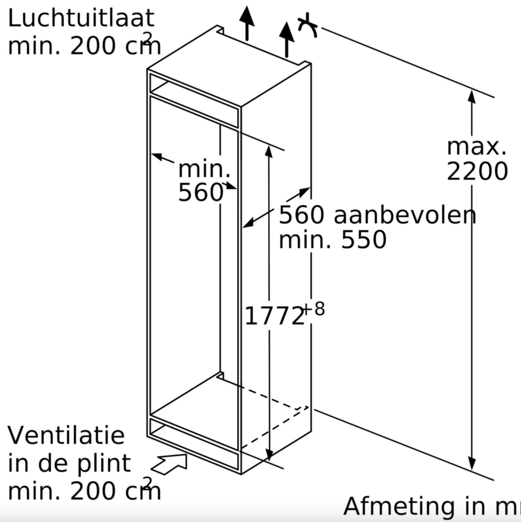 BOSCH KIR81SOE0 SERIE 6 réfrigérateur sans surgélateur - 178cm