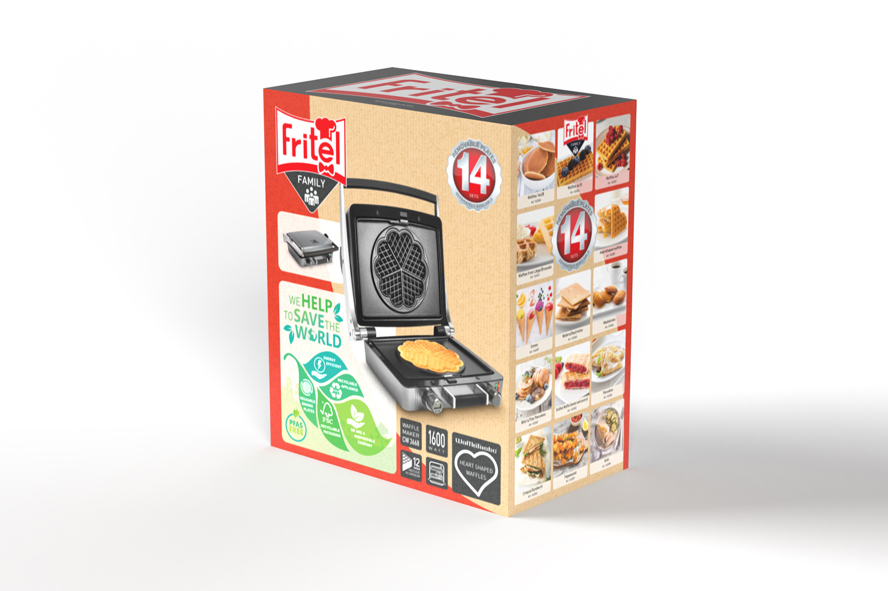 FRITEL 142665 gaufrier