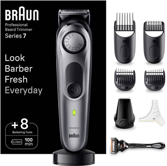 BRAUN GROOMING BGBT7420 tondeuse à barbe