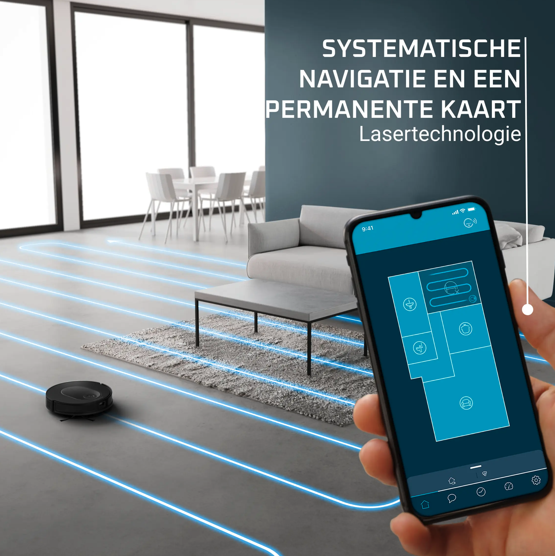 ROWENTA RR8L65WH aspirateur robot