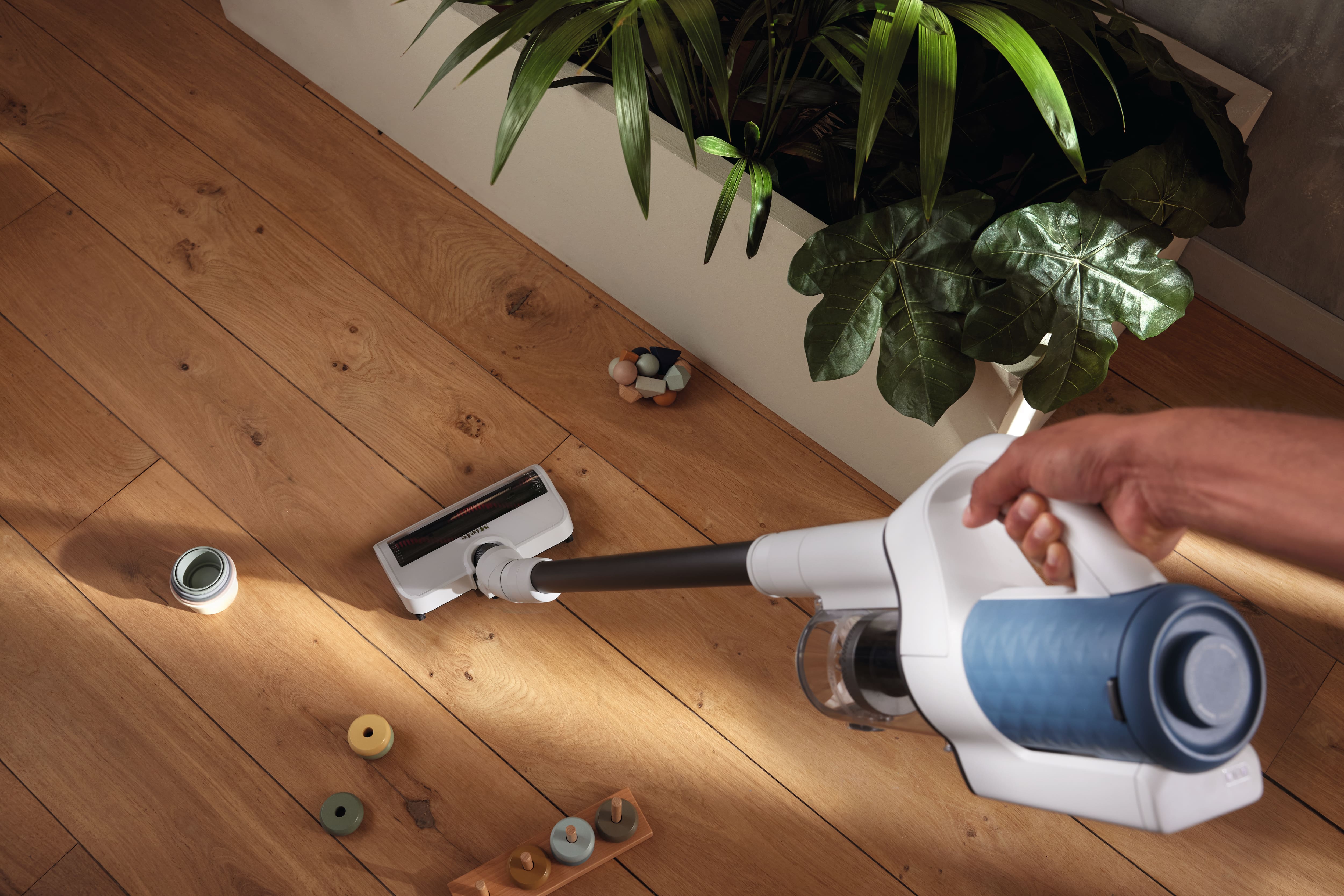 MIELE DUOFLEXHX1WIT/NORDICBLAUW DUOFLEX aspirateur balai