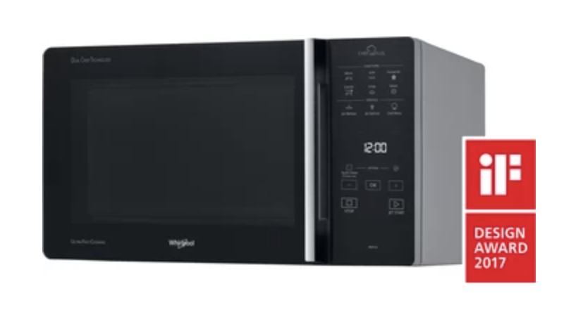 WHIRLPOOL WHMCP349SL four à micro-ondes pose-libre - combi - 30cm