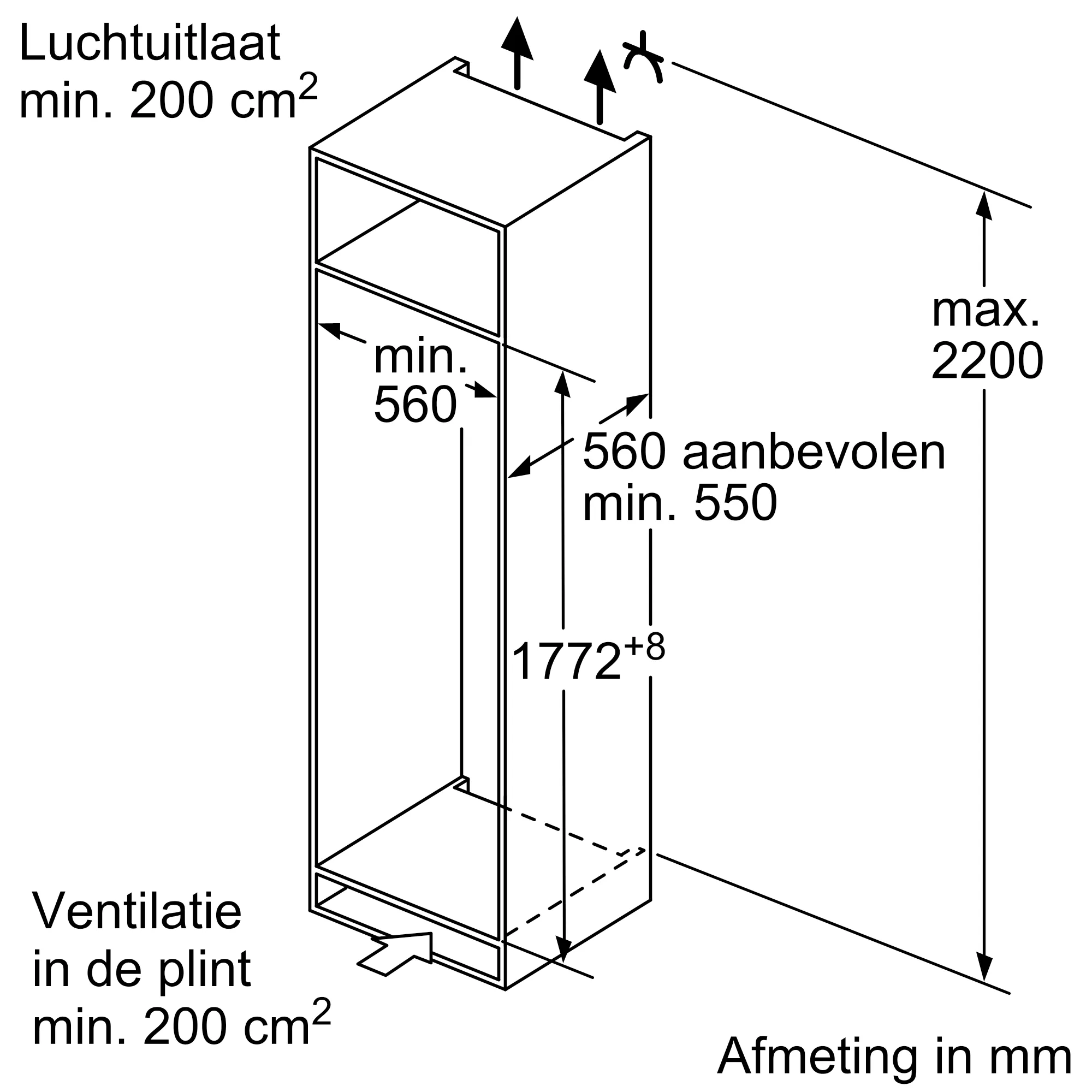 SIEMENS KI82LSDD0 IQ500 refrigérateur avec surgélateur - 177cm