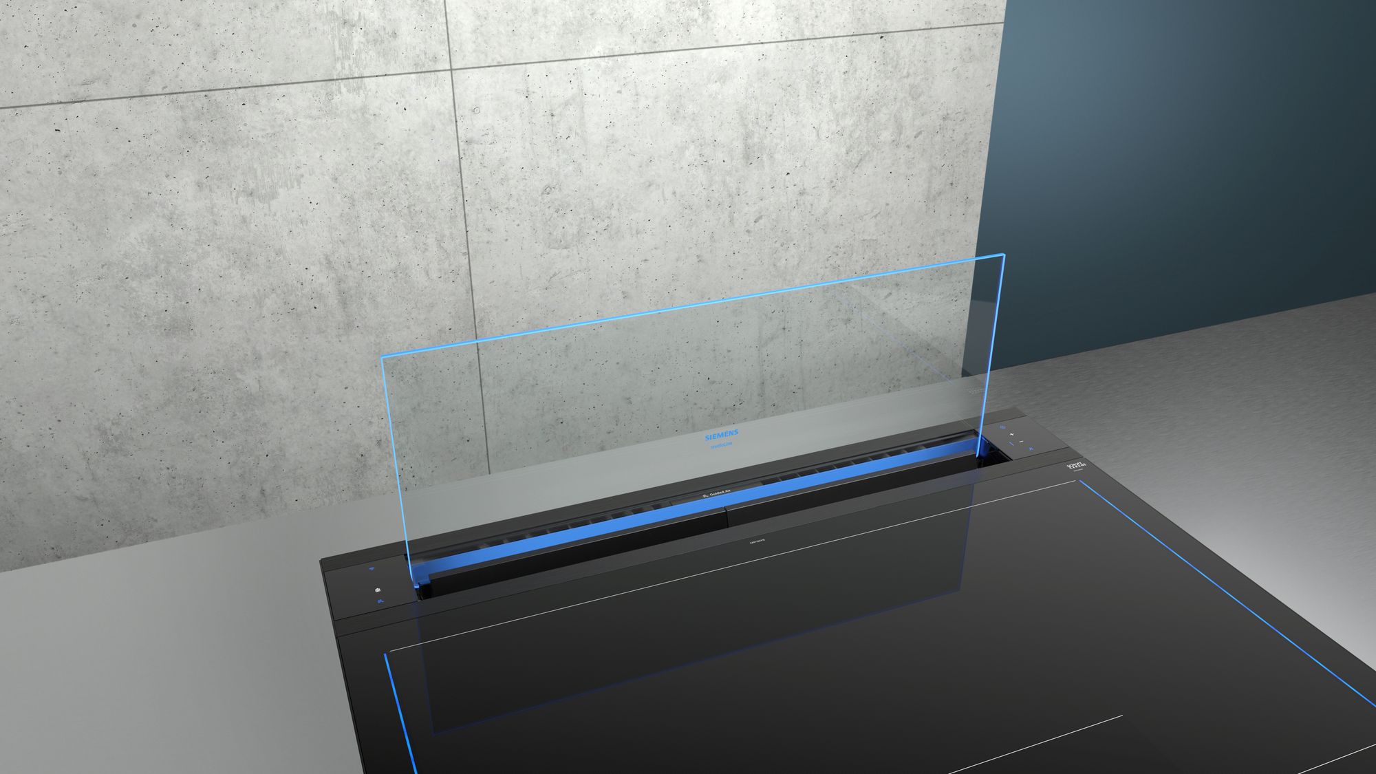 SIEMENS LD98WMM66 IQ700 hotte plan de travail - 90cm