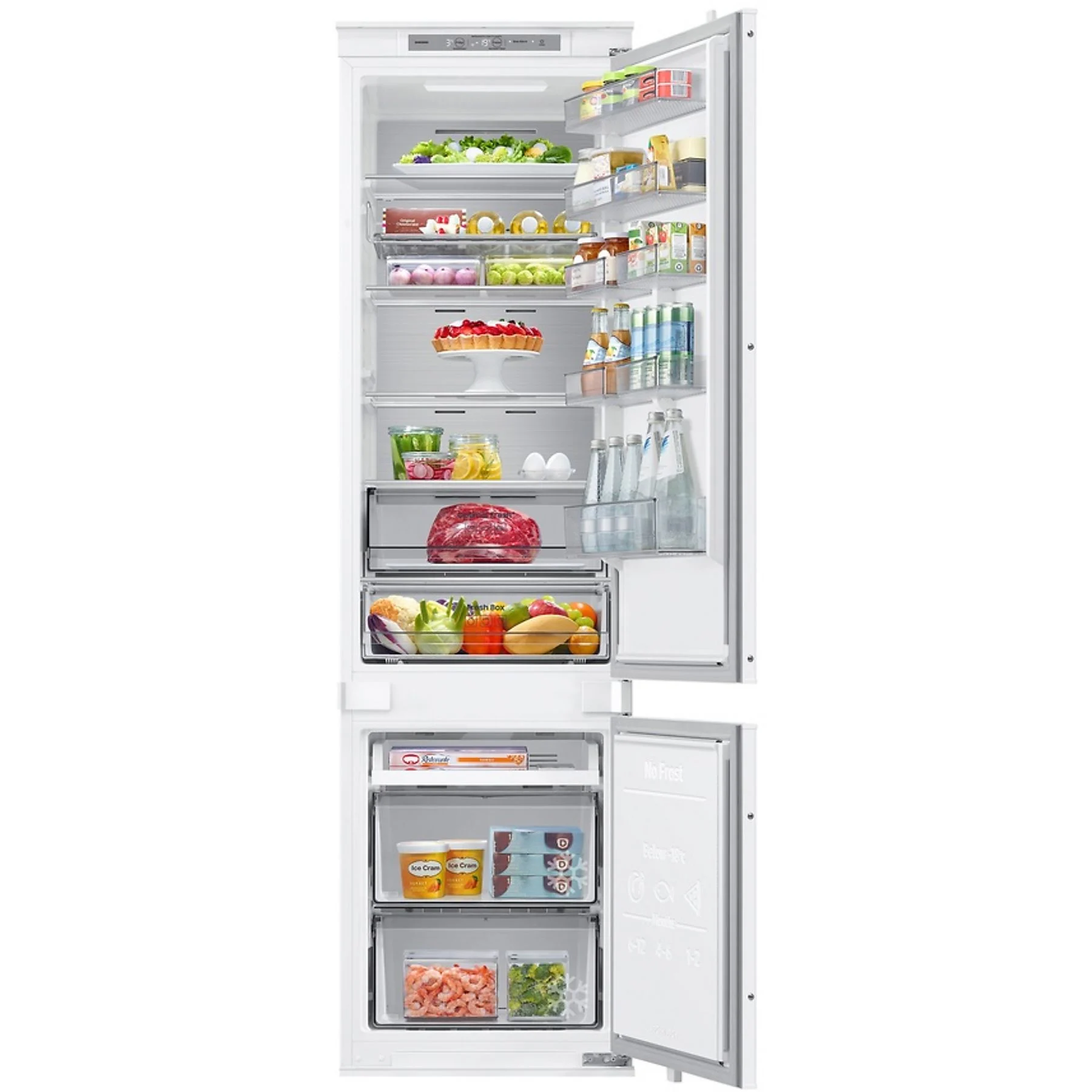 SAMSUNG BRB80F30ADS0EF combiné réfrigérateur-congélateur - 194cm