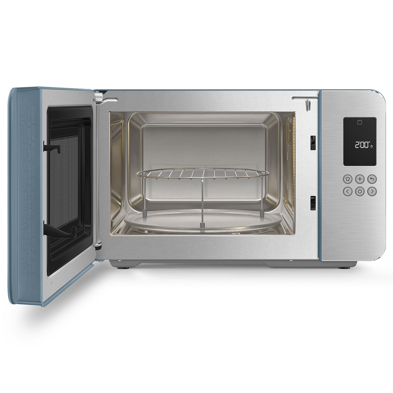 SMEG MOC01SBMEU four à micro-ondes avec grill pose-libre