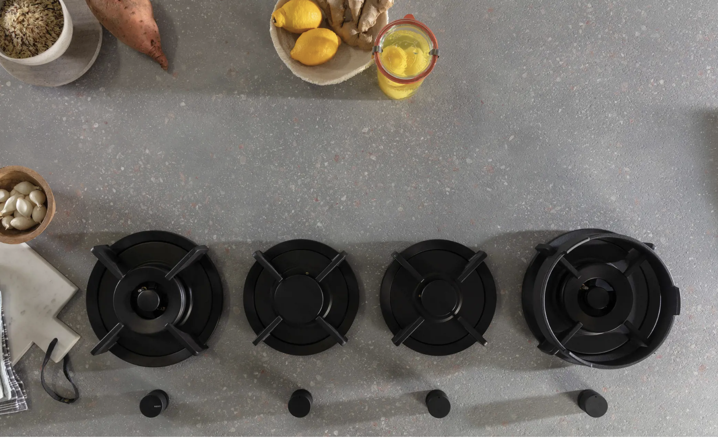 NOVY 56012 table de cuisson au gaz - domino