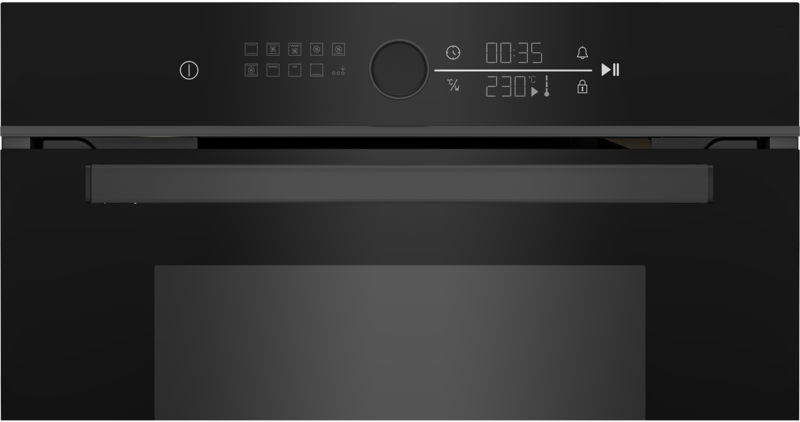 BEKO BBCW13400DX four multifonction avec micro-ondes - 45cm