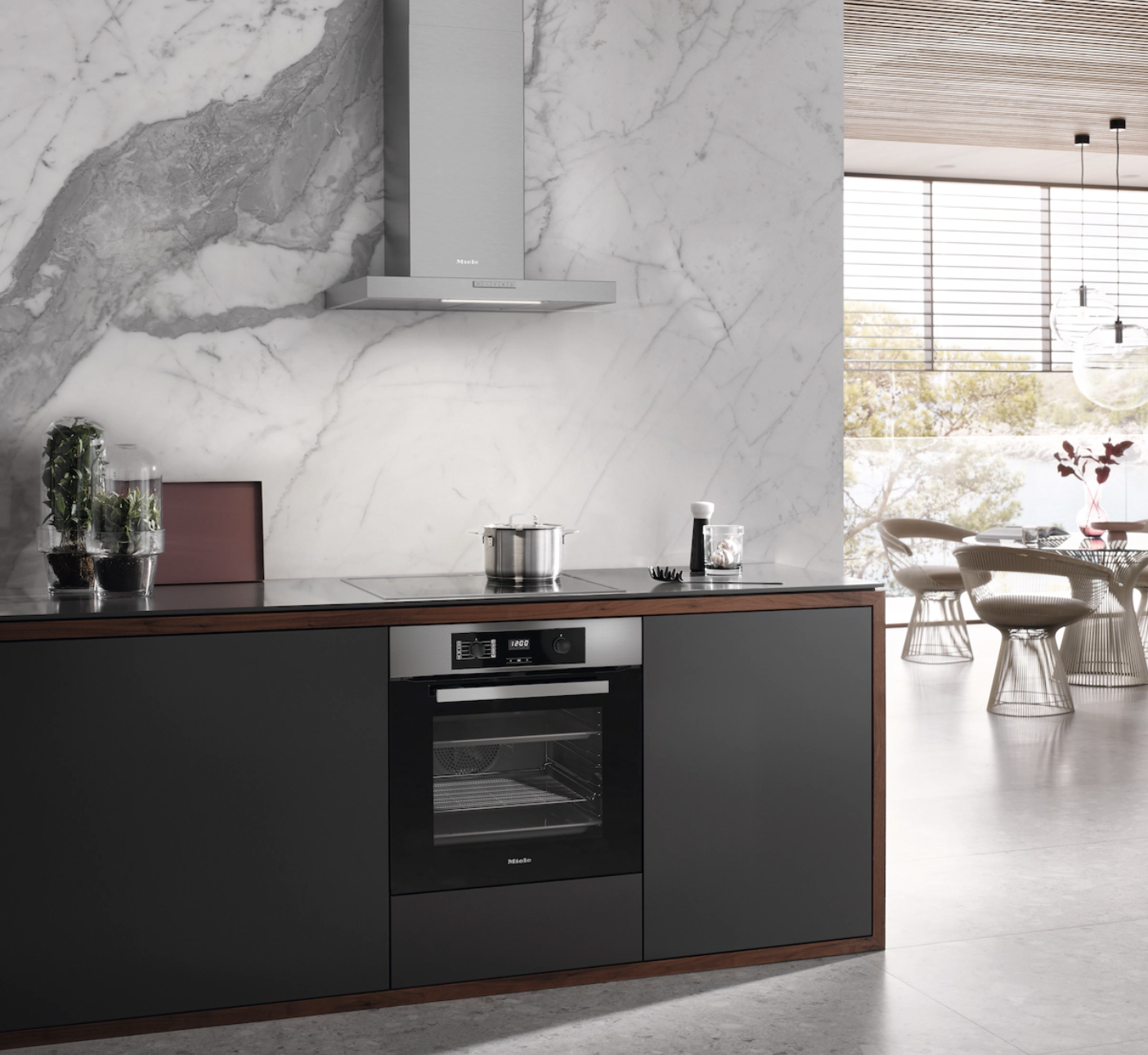 MIELE DAW1620ACTIVEEDST hotte décorative - 60cm