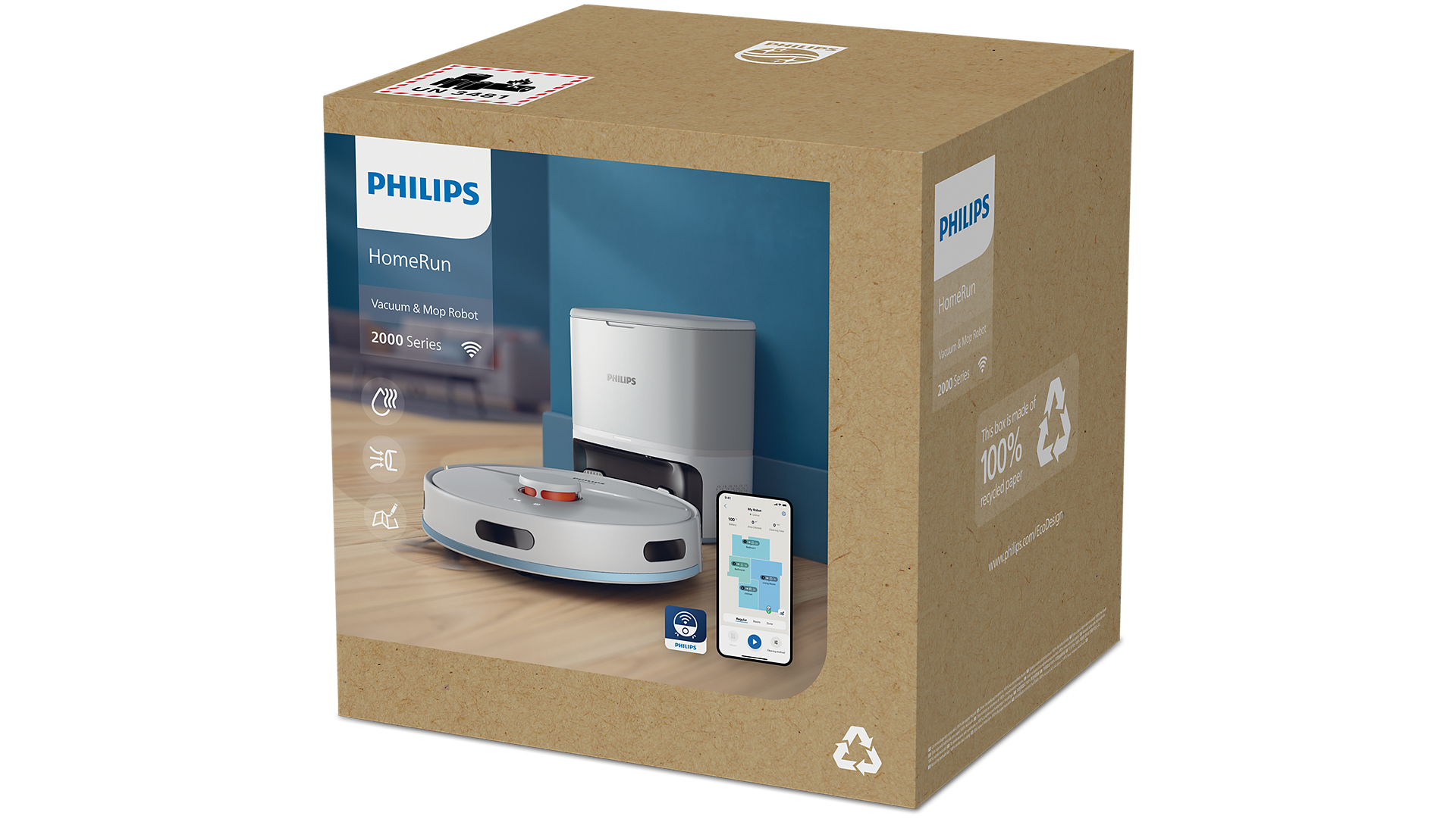 PHILIPS PDXU2100/25 aspirateur robot