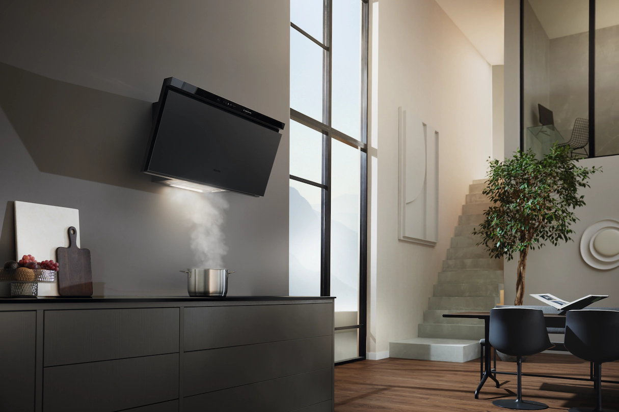 MIELE DAH4980OBSW/MATT hotte murale - 88cm