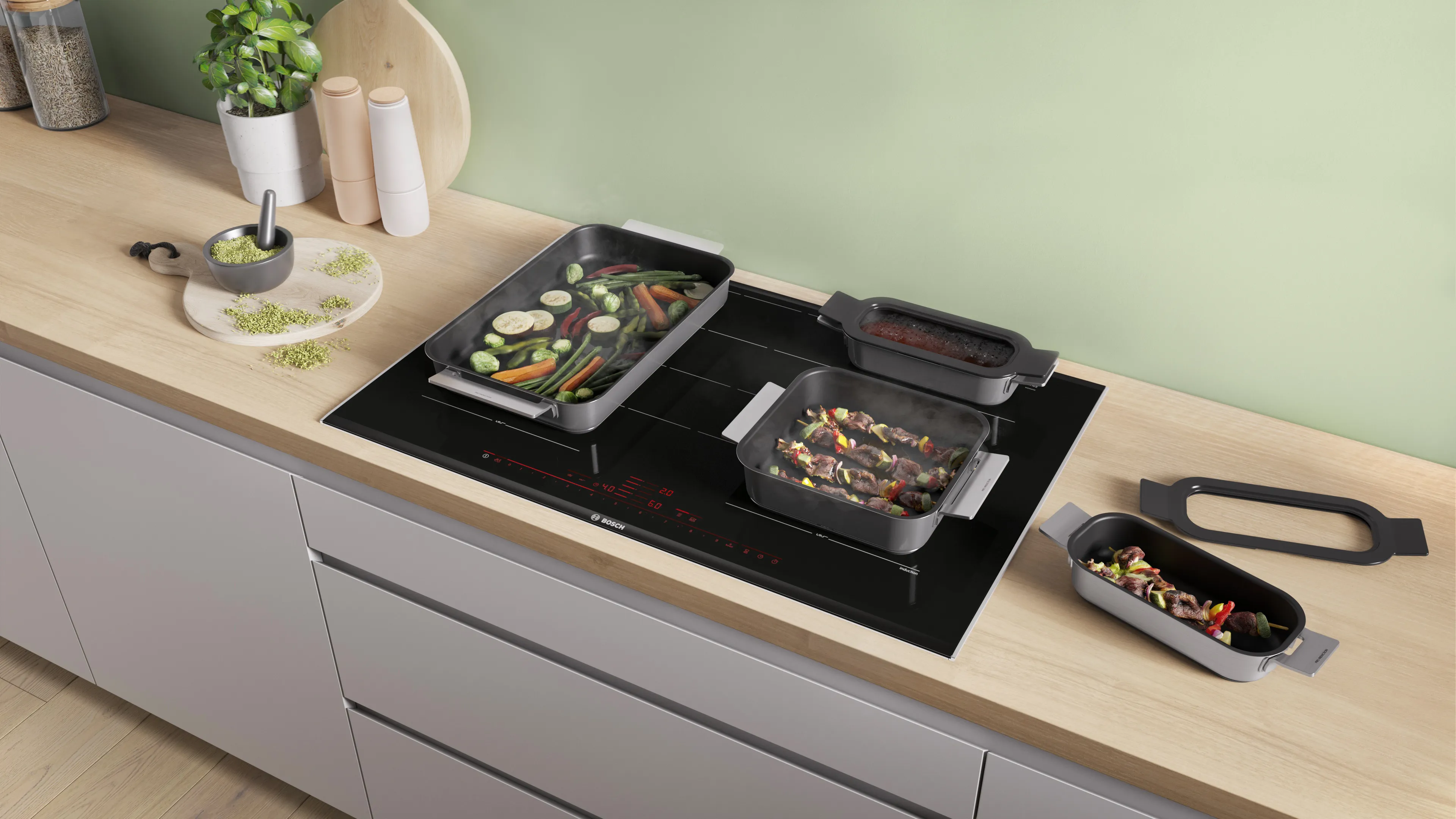 BOSCH HEZ9FF040 set de casseroles