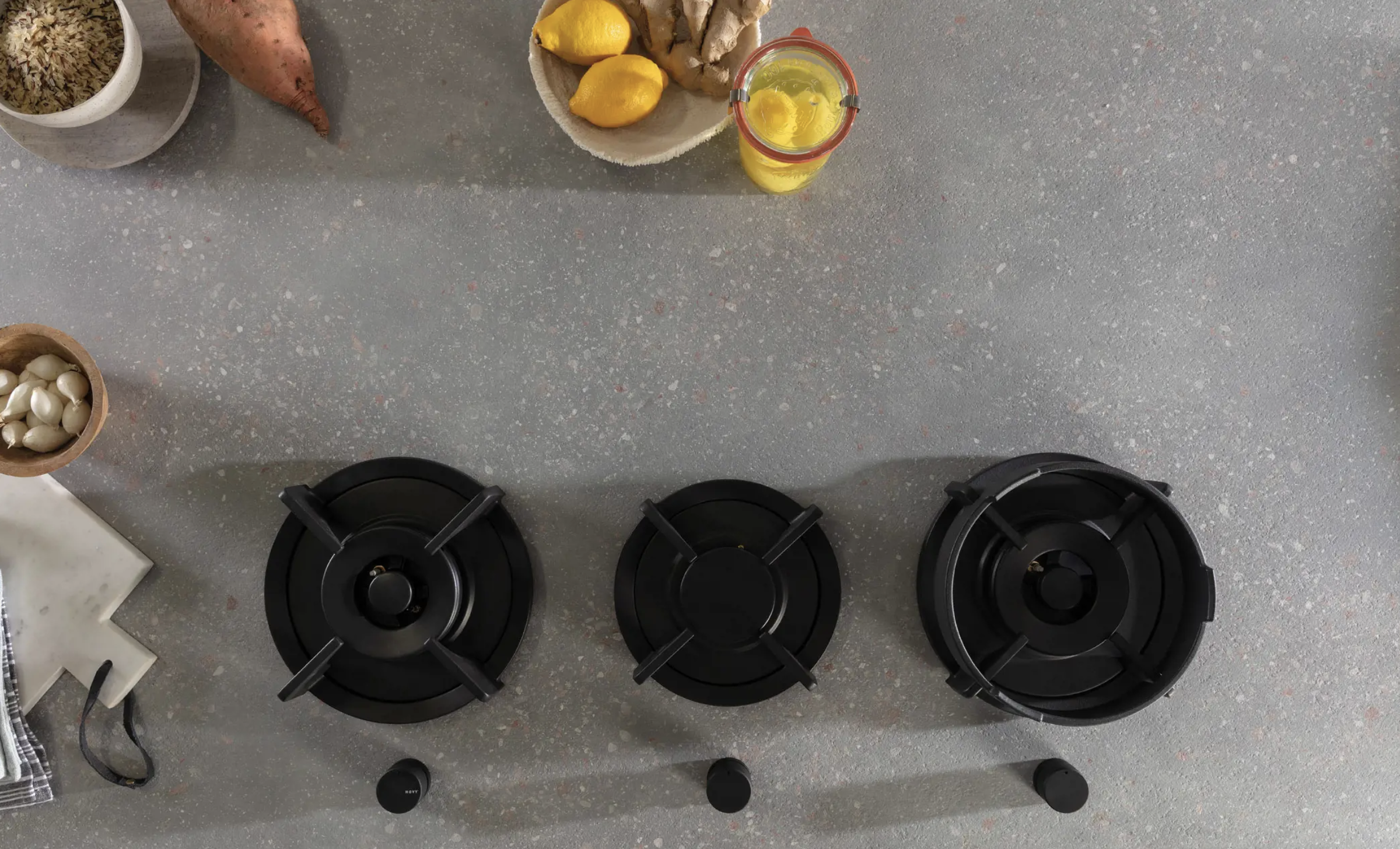 NOVY 56008 table de cuisson au gaz - domino