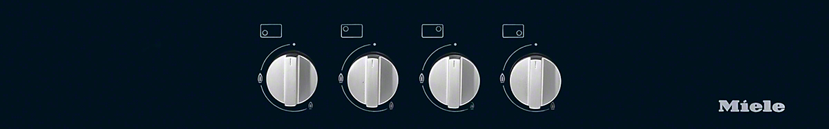 MIELE KM3010G table de cuisson au gaz - 63cm