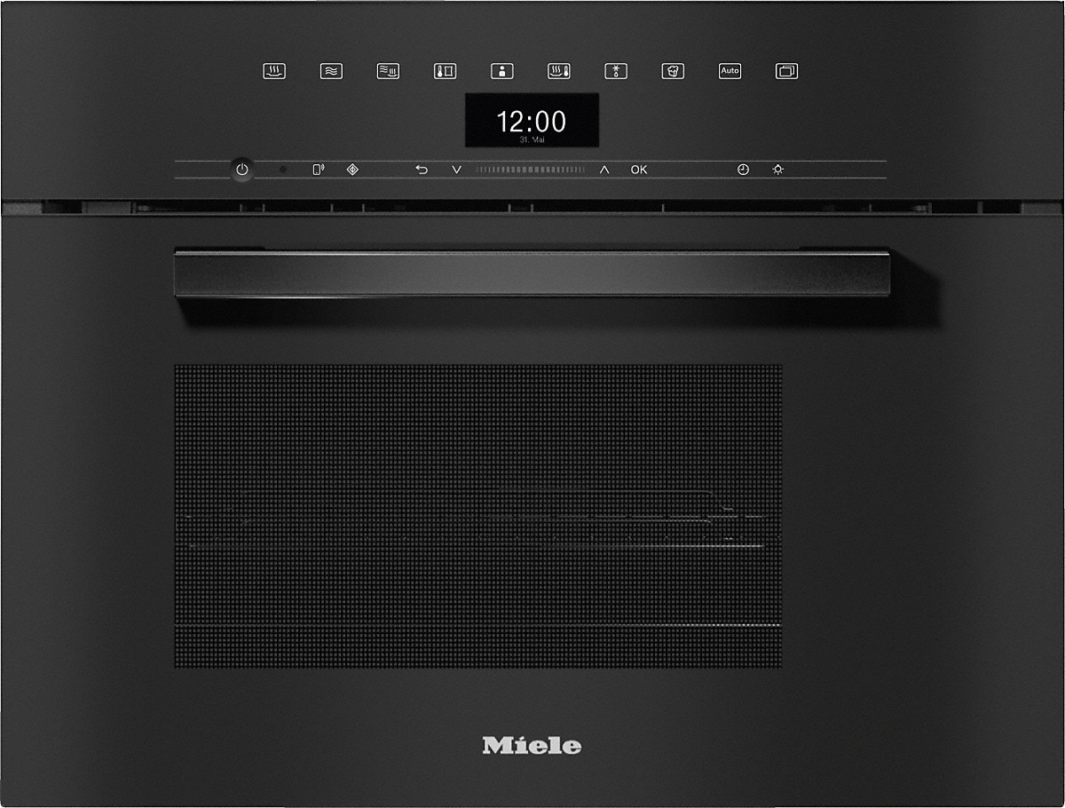 MIELE DGM7440OBSW VITROLINE four à vapeur - combi - 45cm