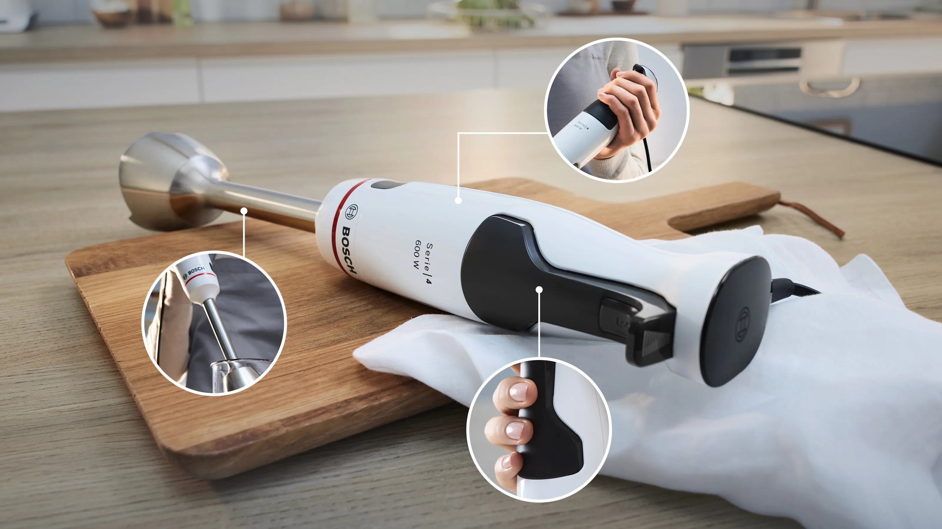 BOSCH MSM4W220 SERIE 4 mixeur plongeur