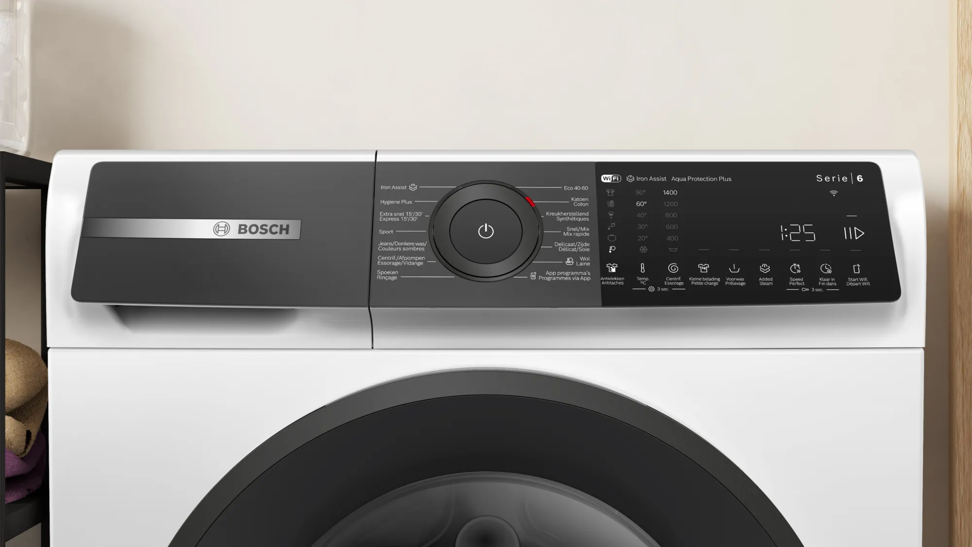 BOSCH WGH24404FG SERIE 2 SERIE 2 Machine à laver 9 kg avec vapeur