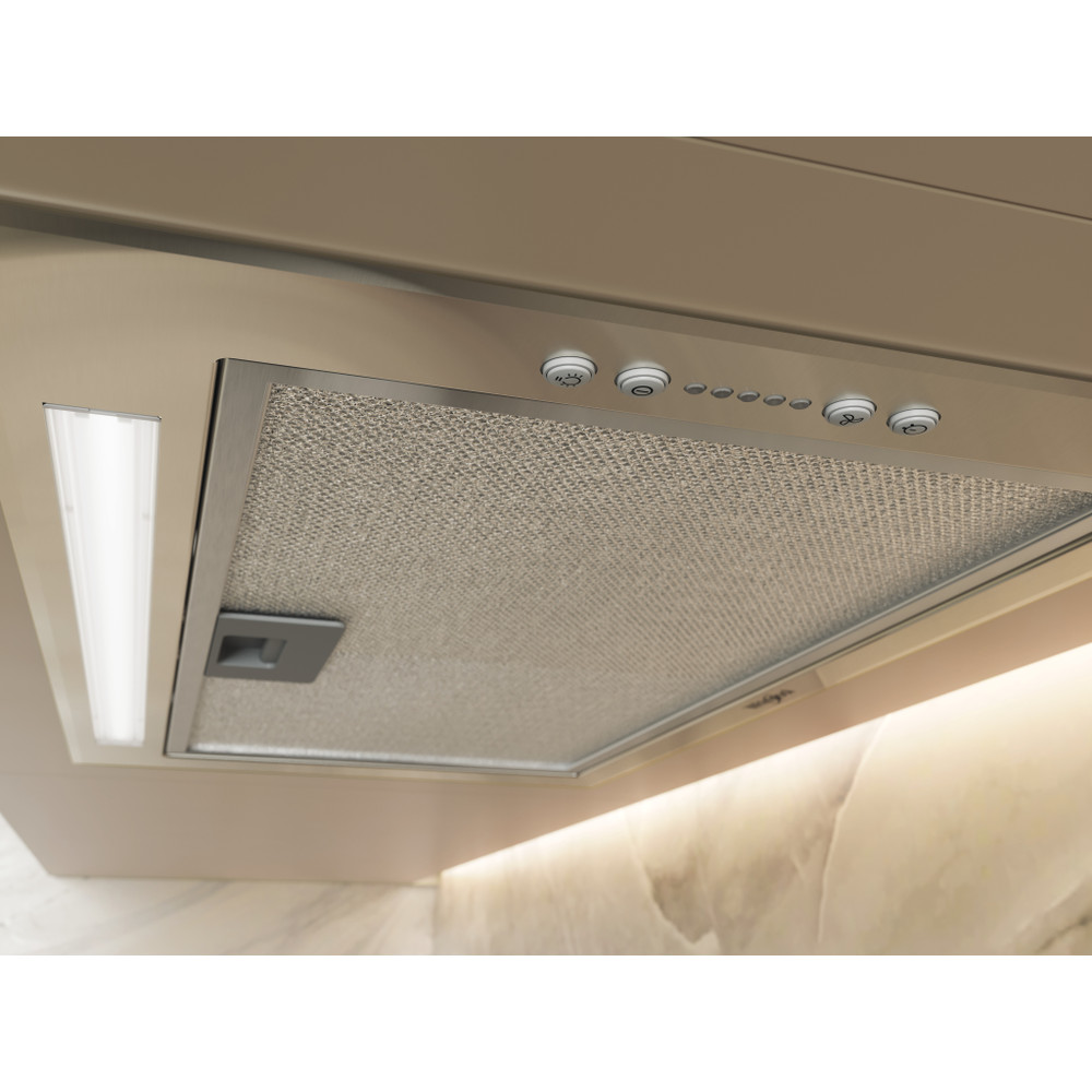 WHIRLPOOL WCTH63FLEBX hotte intégré - 53cm