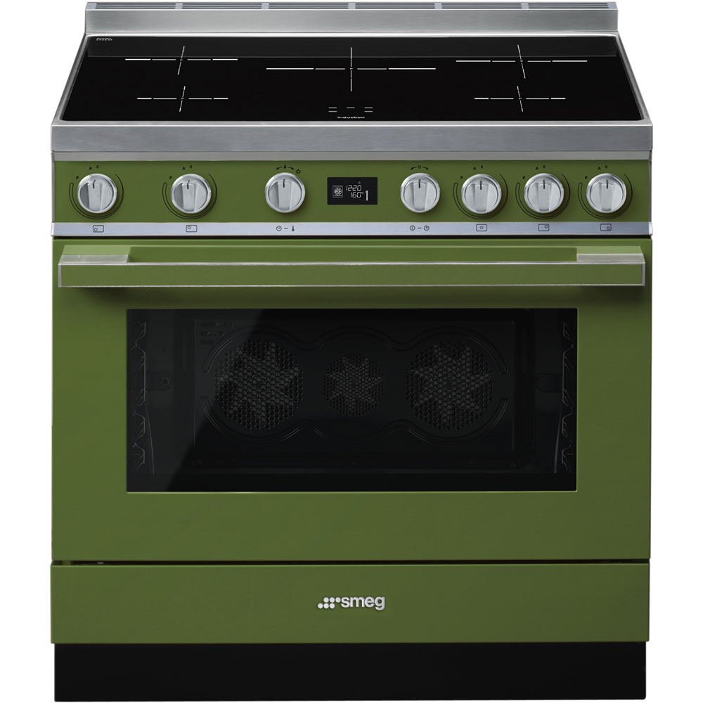 SMEG CPF9IPOG cuisinière avec taque à induction - 90cm