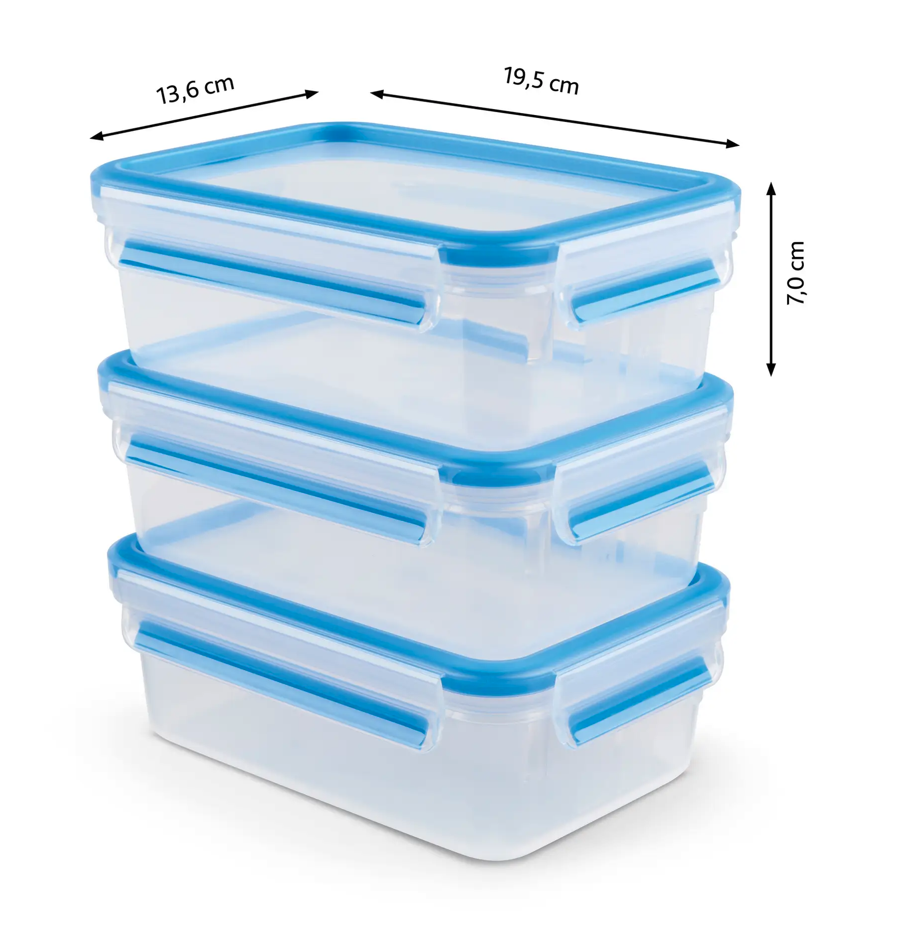 TEFAL N1031351 set de boîtes de conservation