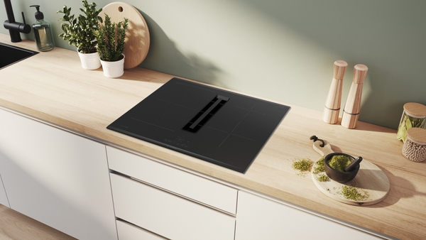 BOSCH PVS695B16E SERIE 4 table de cuisson avec hotte integrée - 60cm