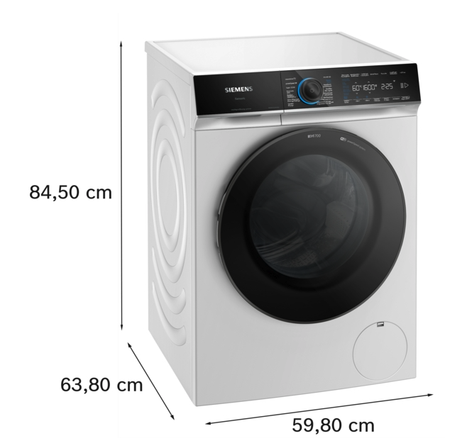 SIEMENS WG56B2AWFG IQ700 IQ700 Machine à laver 10 kg avec vapeur