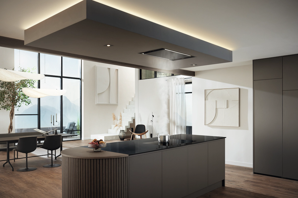 MIELE DAC4940MASW hotte plafonnier - 88cm