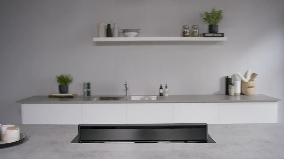 NOVY 1821 table de cuisson avec hotte integrée - 88cm
