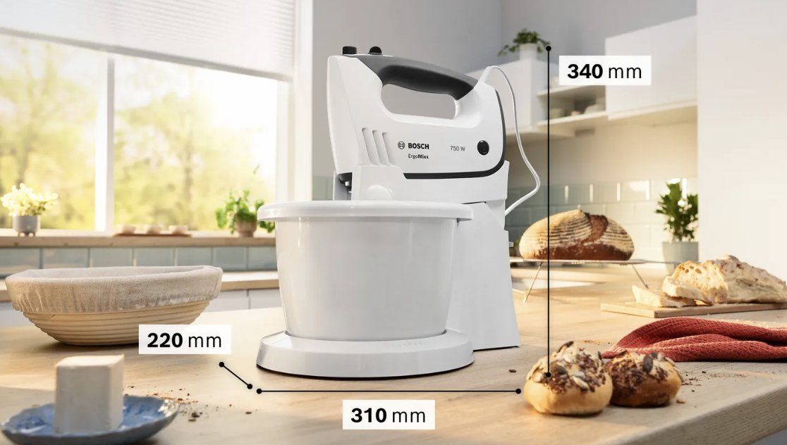 BOSCH MFQ37490 ERGOMIXX mixeur batteur
