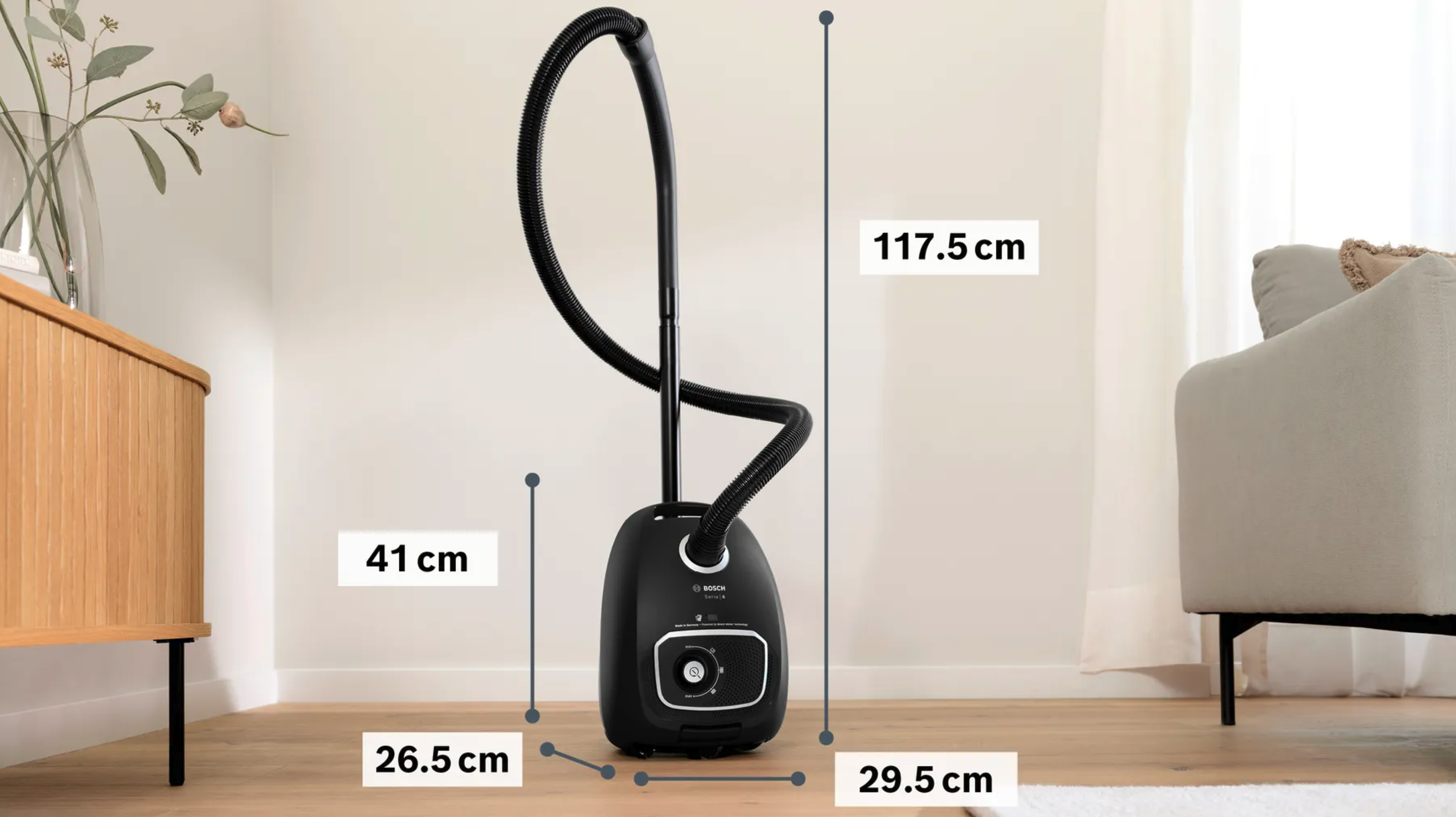 BOSCH BGL41BA3H aspirateur avec sac