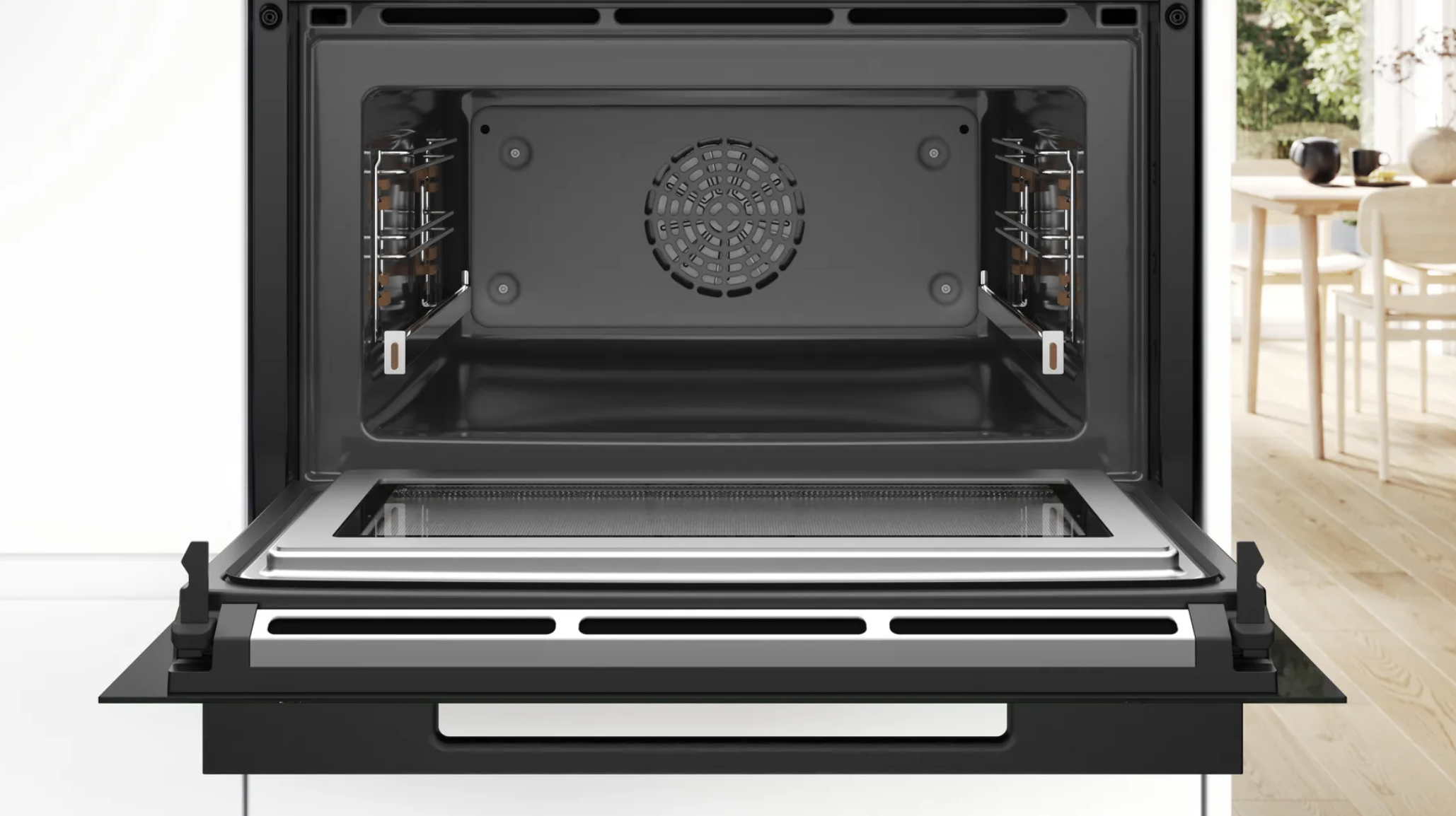 BOSCH CMG936AB1S SERIE 8 four multifonction avec micro-ondes - 45cm