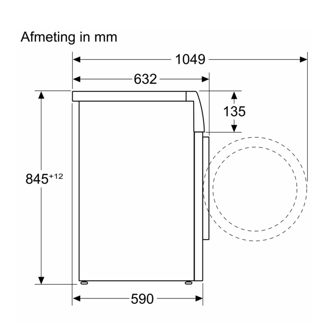 BOSCH WAN2829EFG lave-linge