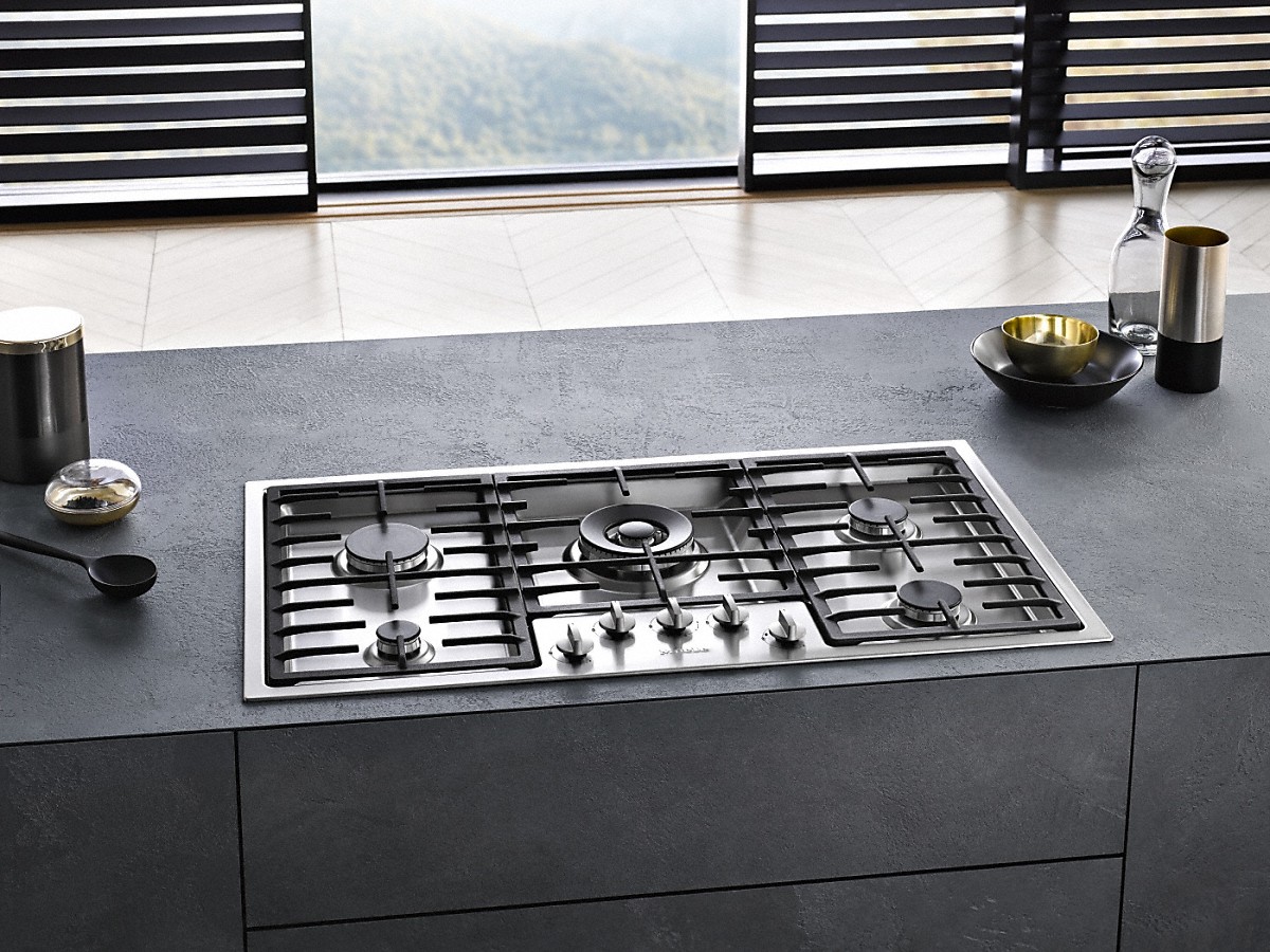 MIELE KM2356-1 table de cuisson au gaz - 88cm