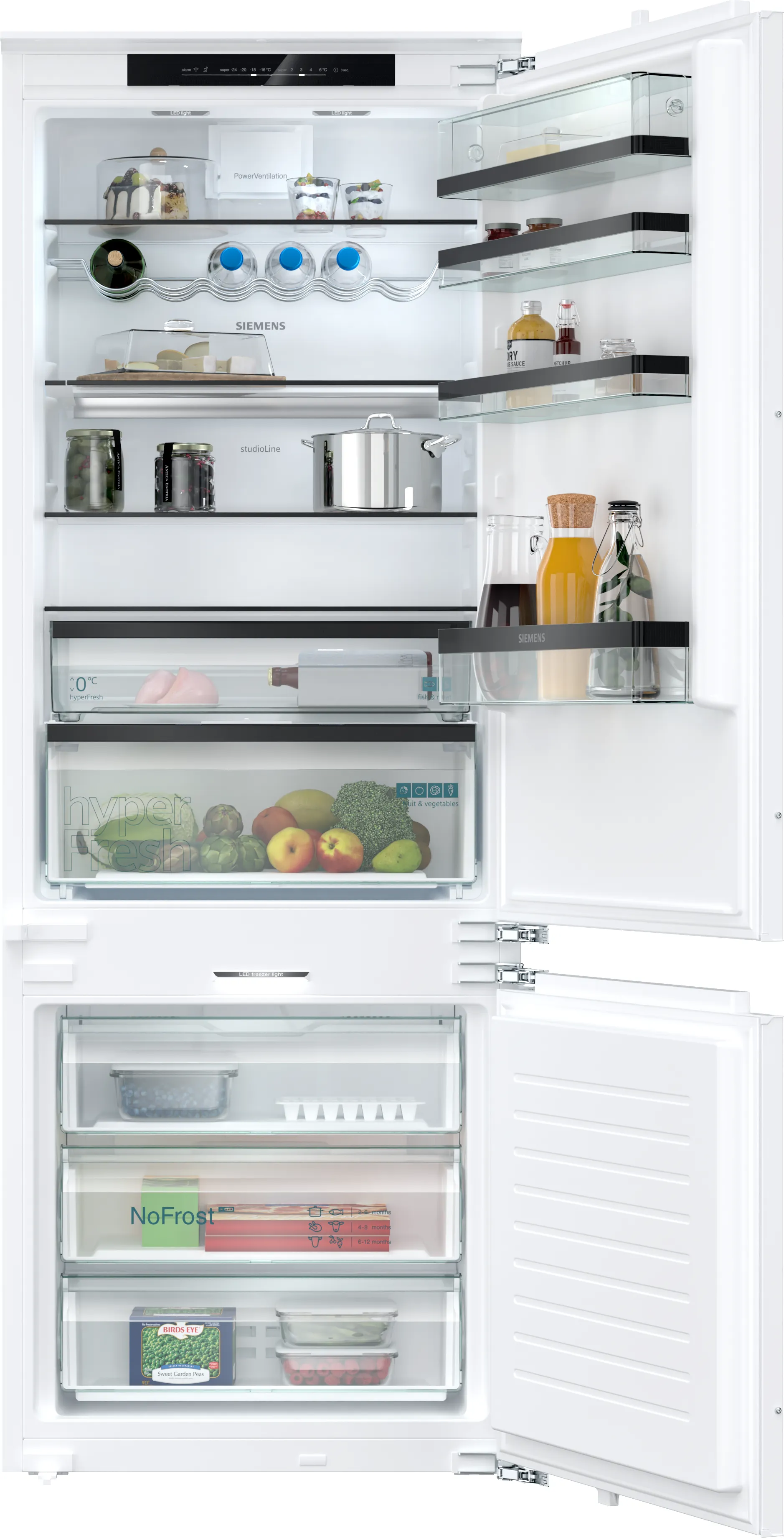 SIEMENS KB96NSDD0 IQ500 combiné réfrigérateur-congélateur - 194cm