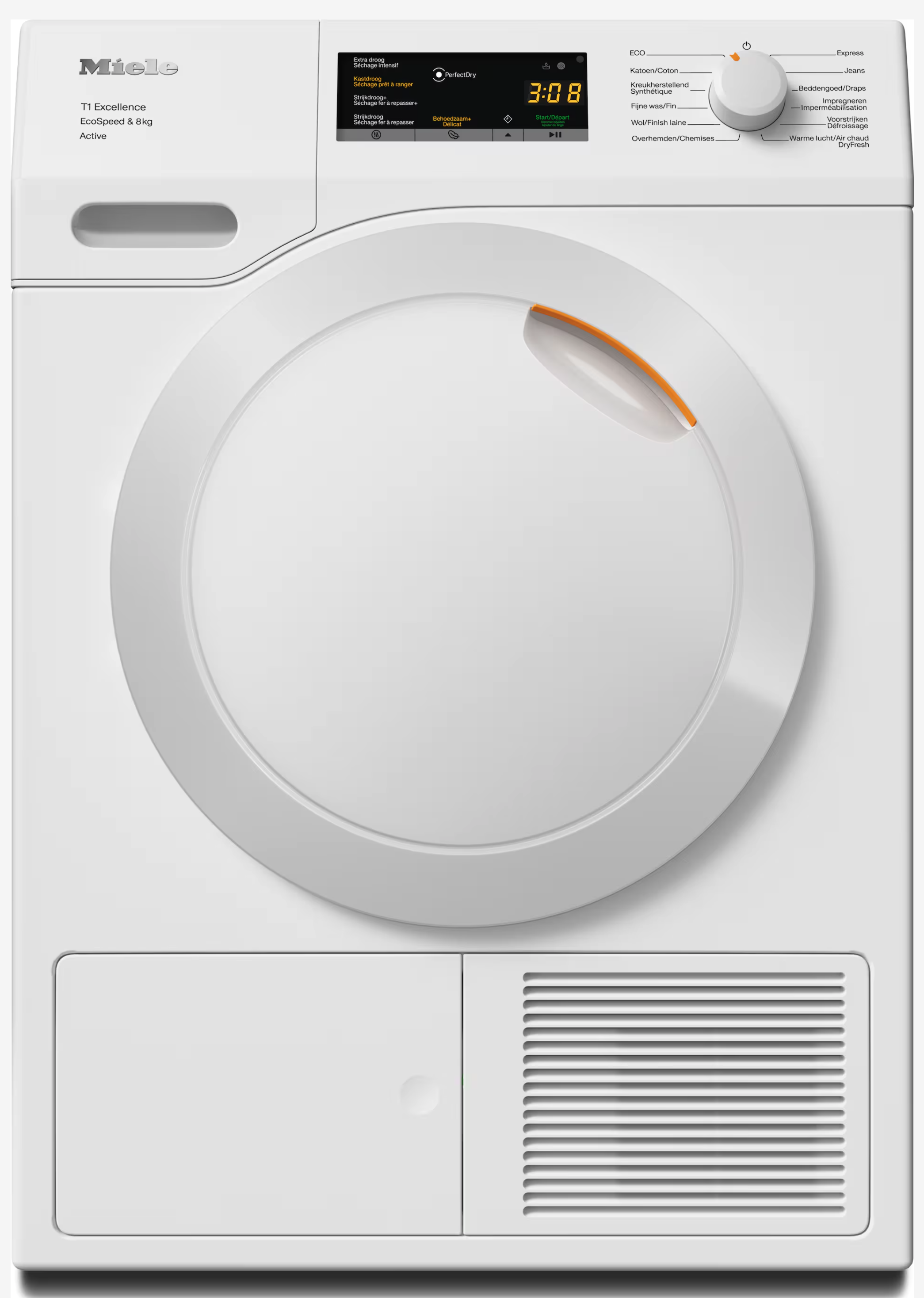 MIELE TEA535WP CHROME EDITION seche-linge